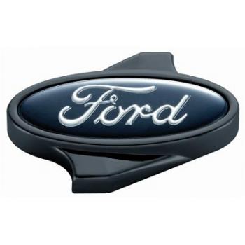 Porca do filtro de ar preta com logo Ford prata