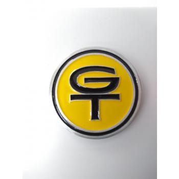 Emblema do volante Ford \x22GT\x22 Amarelo