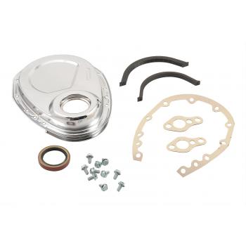 Kit Capa Cromada Engrenagens de comando Chevy Small Block